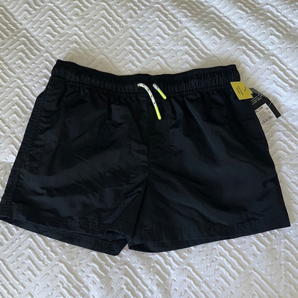 art class Black Kids Swim Trunks